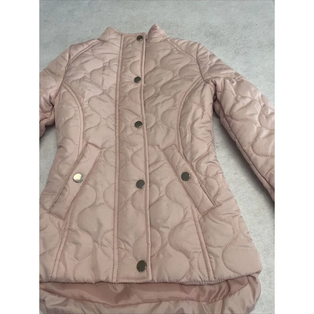 Nw SO Brand Barn Jacket/Coat Size Girls 4/5 Color Lt Pink Quilted lightweight